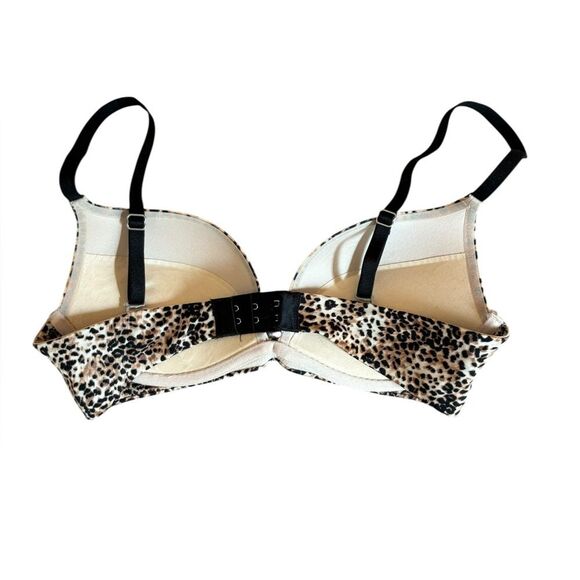 Victorias Secret Biofit Push Up Bra Womens Size 32C Leopard Print - Picture 5 of 10